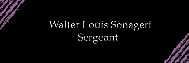 Walter Louis Sonageri Banner